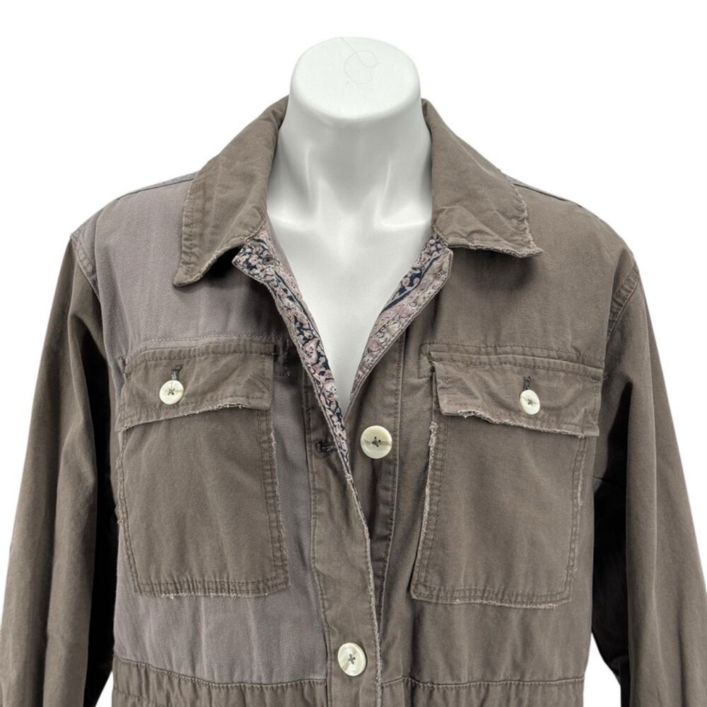 Free People Army Patchwork Jacket - image 5